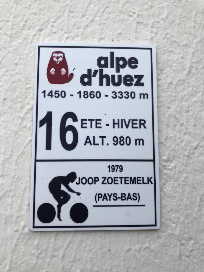 Appartement Rez De Jardin Montee De L'Alpe D'Huez La Garde  Exteriör bild