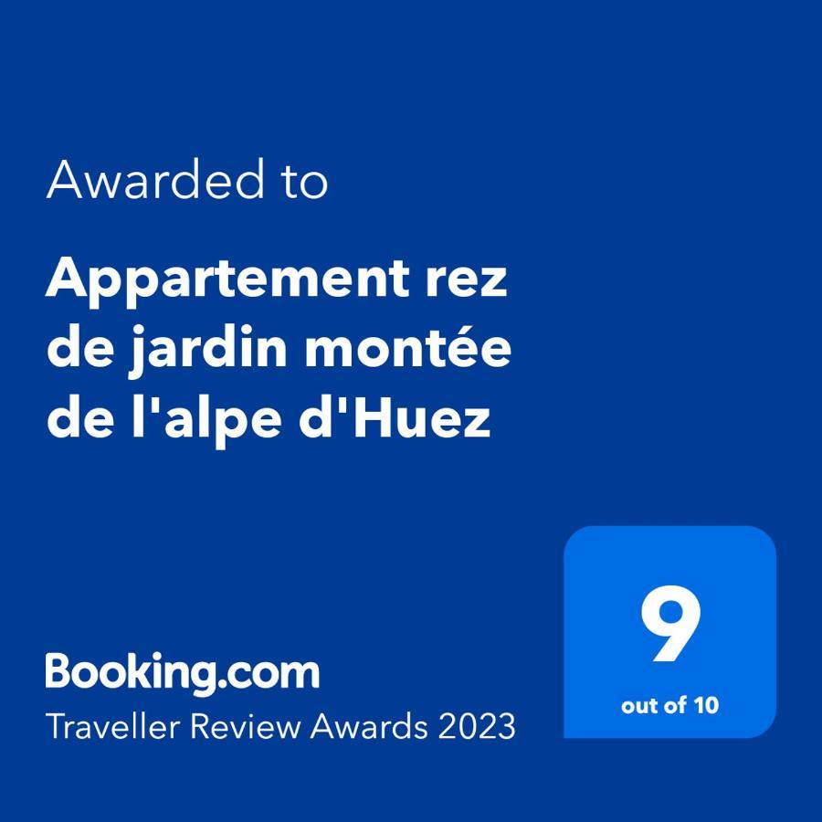 Appartement Rez De Jardin Montee De L'Alpe D'Huez La Garde  Exteriör bild